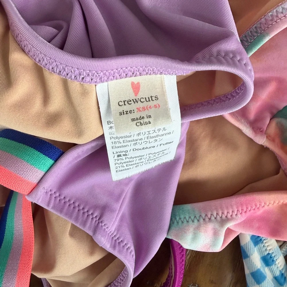 J Crew Kids Swim Lot, Size XS 4-5